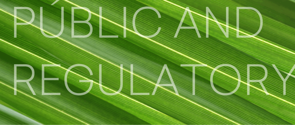 Actualidad jurídica PÚBLICO Y REGULATORIO